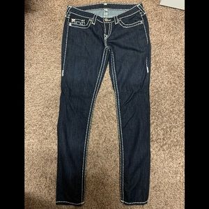 True religion women’s skinny jeans size 29